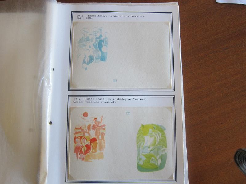 0022 (12).JPG -     Lote:    22      Inteiros Postais      Lotes Especiais       Descrição:      Portugal    1960 &mdash; 5.º Centenário da Morte do Infante D. Henrique. OM146, tipos A, B. C e D. Estudo especializado com 44 provas progressivas e de cor de toda a emissão. Único conjunto conhecido.         PRV       Valor Base:     &euro; 500,00     Valor Venda:     Retirado     